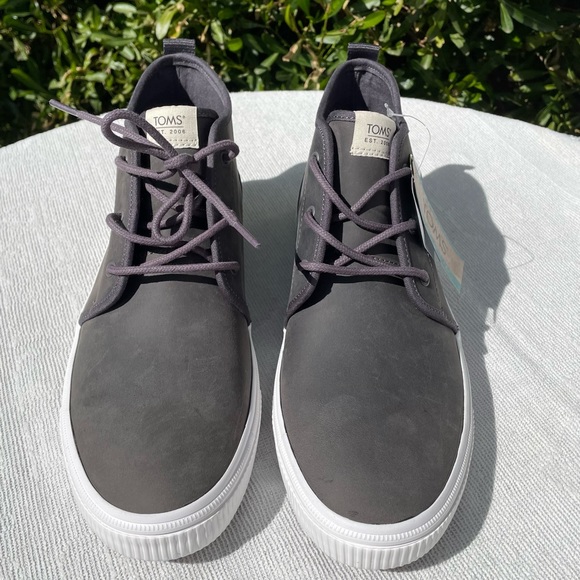 TOMS Carlo Mid Terrain Grey Water Resistant Sneaker - Picture 5 of 6